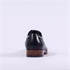 Tommy Bowe Toe Cap Dress Shoe - Navy Leather